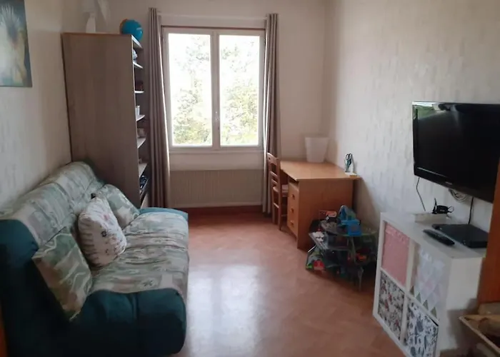 De La Traverse, 2 à 6 Personnes Casa de Férias Allemant